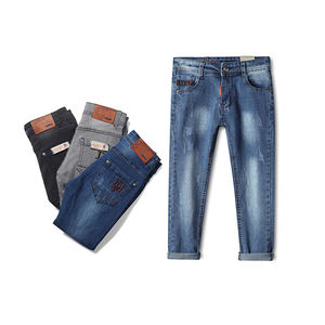 Pantalones Vaqueros Desgastados, Nueva Tendencia en Jeans para Niños, Jeans Ajustados Largos de Invierno para Niños - Product Image 4