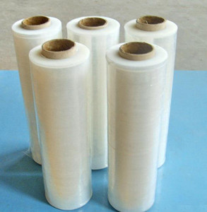 Stretch <b>Wrap</b> Film <b>Pallet</b> Packing <b>Wrap</b> Film 80 Gauge 40kg Transparent Lldpe Stretch <b>Wrap</b> Film Jumbo Rolls - Product Image 2