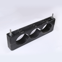 Pince de fixation pour câble en fibre de verre haute tension, type droit, pour gestion des câbles, tailles personnalisées FJGW3 LANWANG