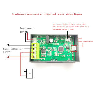 Compteur de puissance électrique Taidacent <span class=keywords><strong>Volt</strong></span> Ampere <span class=keywords><strong>UA</strong></span> Meter Panel Plug Energy Monitor Display RS485 Modbus avec sortie d'alarme - Product Image 3