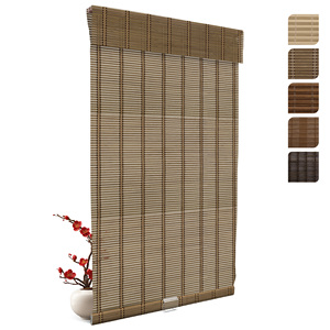 Cordless <strong>Bamboo</strong> <strong>Blind</strong> Environmentally Friendly Fabric <strong>Bamboo</strong> Shades for Outdoor Privacy Installation for Hotels Gardens - Product Image 1
