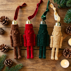 Latanstory fournit des pendentifs de Noël personnalisés en forme de <span class=keywords><strong>casse</strong></span>-noisettes, ornements floqués pour sapin de Noël. - Product Image 2
