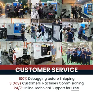 SL-25 Mesin Bubut CNC Mini, Mesin Bubut CNC Mini CNC, Tempat Tidur Miring Logam Presisi Tinggi Otomatis