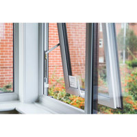 Modernes Aluminium-Dreh-Kipp-Fenster in Maßanfertigung mit Thermischer Trennung für Haus und Villa Inneneinrichtung