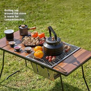 מובי גן נירוסטה נייד פחמים bbq גריל מתקפל בקלות כולל תנור מחנאות בתנור חיצוני - Product Image 1