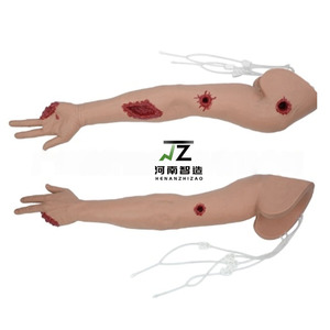 Entrenador de brazo de control de sangrado de heridas múltiples Modelo de brazo de práctica Entrenador de heridas de bala - Product Image 3