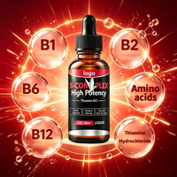 Vitamine B liquide complexe pour pigeons et perroquets avec acides aminés et extrait de foie, gouttes de soutien immunitaire et énergétique pour volailles et oiseaux exotiques