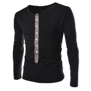 High Quality Slim Fit Full Sleeve T Shirts For Men gym men full sleeve t shirt - Product Image 6