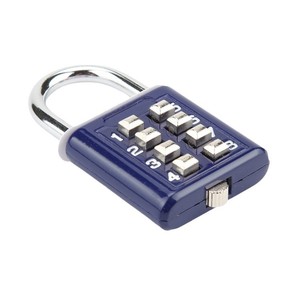 HC03 Keypad Padlock 36mm Zinc Alloy Resettable Combination <b>Lock</b> For Luggage Cabinet Drawer Security - Product Image 3