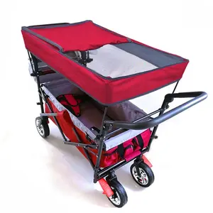 Nuovo modello passeggino pieghevole carro per bambini Mini carrello pieghevole per bambini con freno per lo shopping