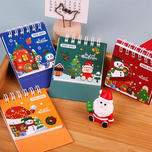 Calendario de escritorio mensual con bolsillo abatible para estudiantes, oficina, 2025 días, estilo de mesa de Navidad, regalos de Navidad, <span class=keywords><strong>365</strong></span> - Product Image 4