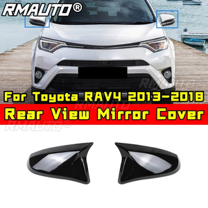 ฝาครอบกระจกมองหลังรถยนต์ ป้องกันฝุ่นละออง สำหรับ Toyota RAV4 2013-2018 ชุดแต่งรถยนต์ อุปกรณ์ตกแต่งรถยนต์ - Product Image 2