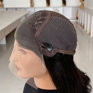 Peluca de cabello humano natural HD transparente sin pegamento con frente de encaje, línea de cabello pre-arrancada, para mujeres blancas caucasias. - Product Image 5