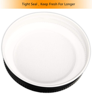 Bán Buôn 120Ml Thủy Tinh Rộng Miệng <span class=keywords><strong>Mini</strong></span> <span class=keywords><strong>Mason</strong></span> Canning Lọ Với Nắp Màu Đen Cho Mật Ong Mứt Thạch Bé Thực Phẩm Ủng hộ Đám Cưới - Product Image 4