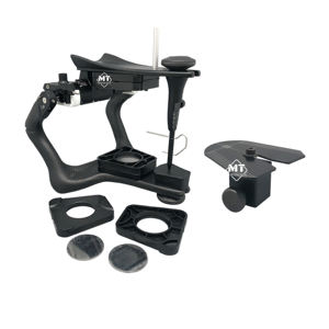 Artex-CR dentale completamente regolabile gestione del modello dentale carbonio nero articolatori CR per sistema Amangirbach - Product Image 2