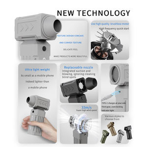 CROSSGUN BS450FD1-SE DIY 휴대용 충전식 무선 전기 에어 더스터 블로워 미니 제트 팬 (자동차/재봉틀용) - Product Image 4