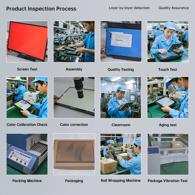 13.3 Inch Industrial AIO Tablet Pure Flat PCAP Touch Panel Pc RK3288 Business Desktop Android All in One Computer