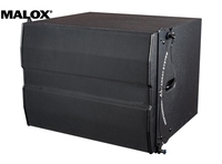 Sistema de Subwoofer Metálico MALOX GL12S de 12 Pulgadas, Sistema de Sonido Line Array para Grandes Escenarios al Aire Libre, Barra de Sonido de Ingeniería para Espectáculos