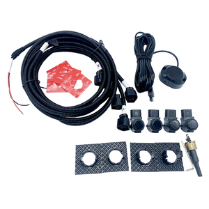 Kit de Radar de Reversa <span class=keywords><strong>Viracle</strong></span> Sin ECU con 4 Sensores Digitales AHD, Pantalla LED y Zumbador - Product Image 1