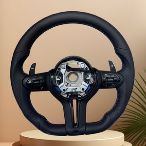 Volante adatto per <span class=keywords><strong>BMW</strong></span> F10 F30 F11 E90 E70 <span class=keywords><strong>E87</strong></span> E92 <span class=keywords><strong>F20</strong></span> F21 F31 F32 F07 F12 M3 M6 E/F/M serie volante sportivo - Product Image 1