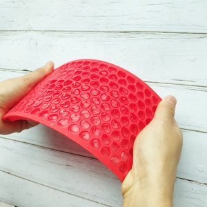 Bền 150 lưới Mini Silicone khay đá, dễ dàng phát hành trái tim Silicone <span class=keywords><strong>Ice</strong></span> <span class=keywords><strong>Cube</strong></span> khuôn, hoàn hảo để làm nhỏ <span class=keywords><strong>ice</strong></span> cubes - Product Image 6