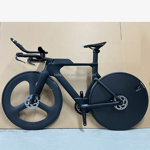 Vélo de triathlon léger 700c en carbone TT, 24 vitesses, transmission sans fil, cadre aérodynamique, roues, freins à disque hydrauliques T3 - Product Image 4