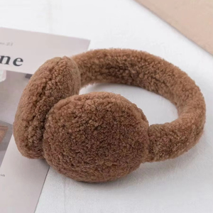 Orejeras de Invierno Suaves de Piel de Cordero de Alta Densidad, Modelo Clásico, Proveedor de Fábrica - Product Image 4