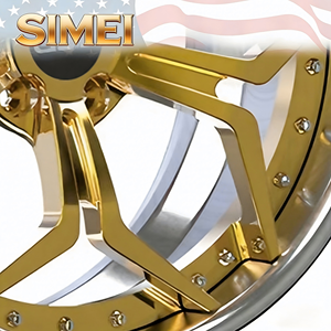 Jantes en alliage d'aluminium forgé SIMEI à prix avantageux, jantes de haute qualité pour voitures particulières et pneus pour VW <span class=keywords><strong>Polo</strong></span> - Product Image 2