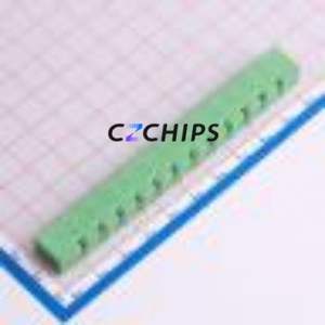 DB2EVM-7.62-12P-GN Plug-in Terminal Block Through hole,P=7.62mm <b>Board</b>-to-<b>Board</b> / Socket - Closed Screw Fixing 1x12P 7.62mm - Product Image 2