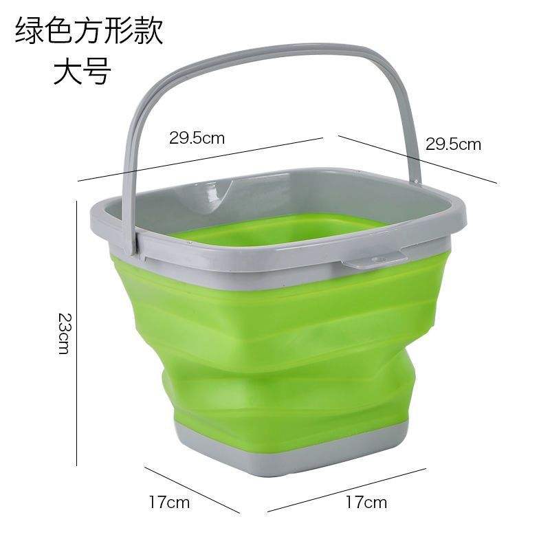 ถังพับได้ทรงสี่เหลี่ยม ขนาด 10 ลิตร