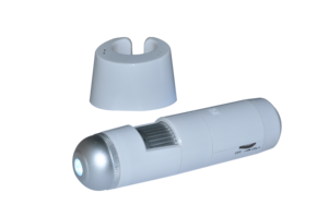 Machine d'analyse de cheveux portable Caméra d'analyse de cuir chevelu WiFi sans fil avec lumière blanche UV polarisante - Product Image 6