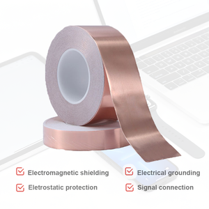 Abschirmwirkung 65dB Ultra-Niedriger Widerstand 0,01Ω Kupferband für Telefonantennen-Erdung und Abschirmung - Product Image 1