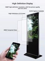 Pantalla LED Publicitaria para Interiores, de Pared o de Pie, con Reproductor Multimedia Automático, para Señalización Digital y Carteles