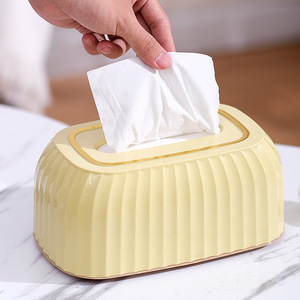Plastic Modern Minimalist Waterproof Light-Luxury Multifunctional Multipurpose Storage Box for Living Room Tissue Box - Product Image 4