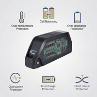 Batterie GPS Antivol 48V 30Ah en Stock au Royaume-Uni pour Tricycle Électrique 1500W 1800W, Vélo Cargo, Rickshaw, Akku, Bateria, Pila, Smart Pack