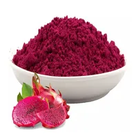 FST Biotec 100% Pure Native Water Soluble Organic Fresh Dried Red Pink Dragon Fruit Extract Powder Red Dragon Fruit Powder