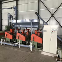 Broyeur de caoutchouc 120 Mesh 22KW 380V avec roulement et pompe pour ligne de recyclage de pneus usagés