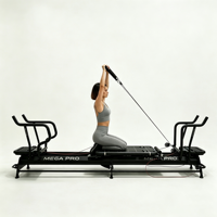 Machine de Pilates Reformer en aluminium aéronautique haute résistance, durable et réglable, équipement professionnel pour la formation, la maison, la salle de sport et le studio