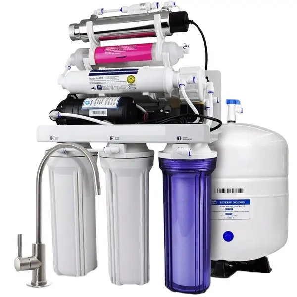 Purificateur d'eau domestique RO purificateurs d'eau par osmose inverse filtres en coton PP purifier la machine à eau pour le ménage
