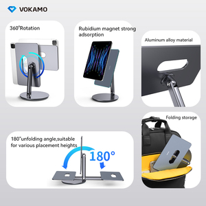 360 supporto magnetico pieghevole rotante supporto Tablet Stand Desktop per <span class=keywords><strong>Ipad</strong></span> per <span class=keywords><strong>iPad</strong></span> Pro 11 pollici 12.9 pollici <span class=keywords><strong>iPad</strong></span> Pro 13 pollici - Product Image 5
