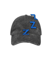 Casquette de baseball en jean délavé et brodé, style sportif vintage américain, effet usé, réglable, unisexe, tendance urbaine