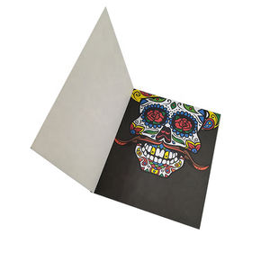 Cahier de peinture pour enfant, carnet d'autocollants réutilisables, impression personnalisée, OEM, 80 pages - Product Image 5