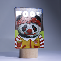 Cartes de collection de football personnalisées pour le sport, avec impression sur mesure, emballage en boîte cadeau écologique, papier et feuille holographique