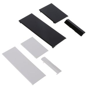 Trắng nhựa <span class=keywords><strong>Wii</strong></span> cửa nắp cho Nintendo <span class=keywords><strong>Wii</strong></span> giao diện điều khiển 3-in-1 thẻ nhớ Vỏ thay thế Trường hợp với cửa Bìa - Product Image 1