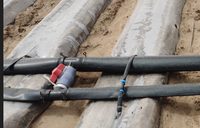 Machine d'irrigation pour le sous-surface de l'agriculture, ruban d'irrigation goutte à goutte, conception de système d'irrigation d'un carat