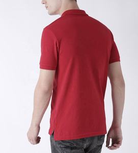 Personalizado bordado hombres Premium 100% algodón para la camisa Polo Turn Down Collar sólido patrón de punto ropa deportiva - Product Image 3