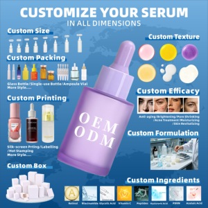 Siero <span class=keywords><strong>Viso</strong></span> al Niacinamide e Acido Ialuronico con Crusca di Riso 30ml, Schiarente, Esfoliante Delicato, Rimuove le Cellule Morte, Idratante - Product Image 3