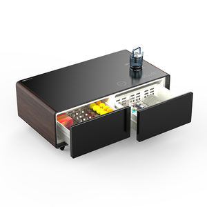 Mesa de Centro Inteligente con Refrigerador Multifuncional y Cajón Refrigerador, Reproductor de Música Integrado, Carga USB, Pantalla Táctil LED - Product Image 6