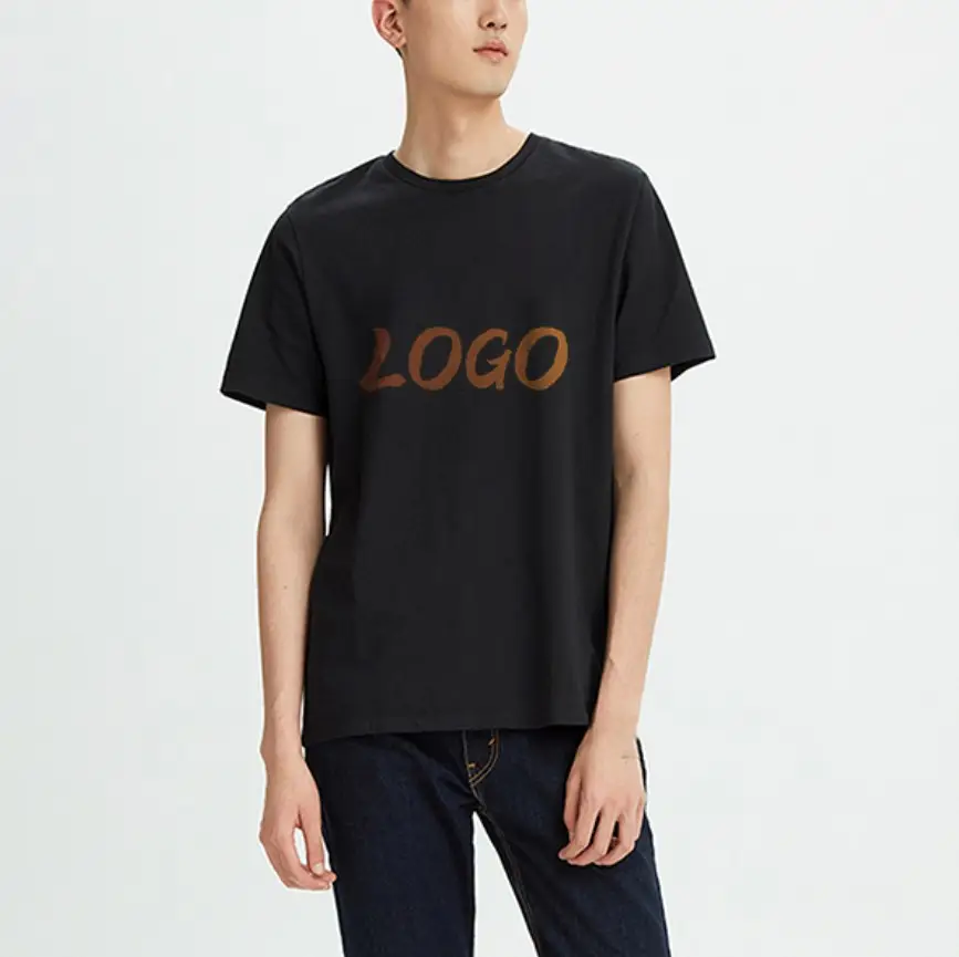 Custom Nieuwe Model Effen T-shirt 100% polyester T shirts Design printing logo T-shirt