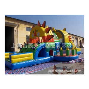Castillo Inflable de 7x11m con Temática Animal, Material de PVC para Juegos al Aire Libre, Equipo de Juegos Inflable Gigante - Product Image 1